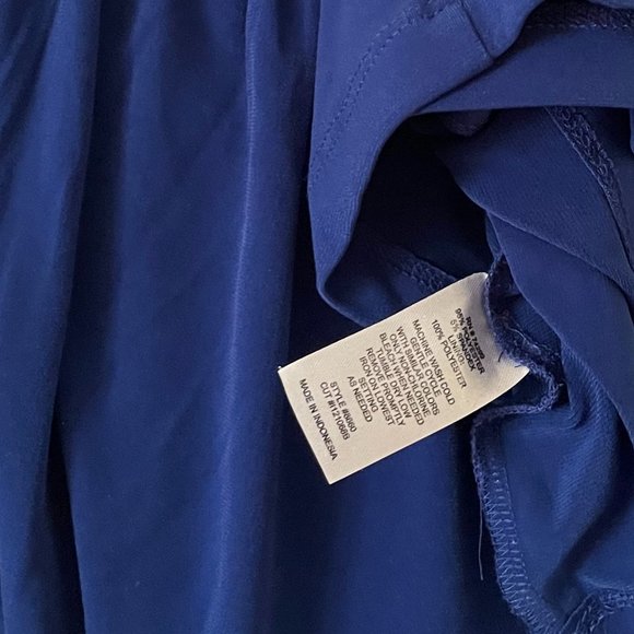 ENFOCUS STUDIO Royal Blue Dress Size 6 - Picture 7 of 7